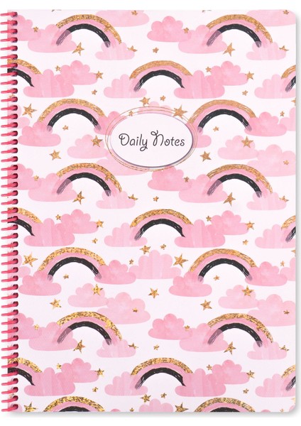 A4 Princess Gökyüzü Çizgili Defter
