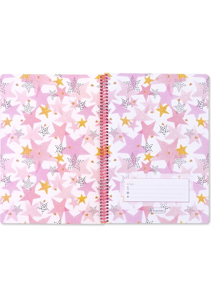 A4 Princess Yıldız Çizgili Defter fiyatları