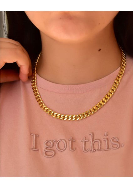 925 Ayar Gümüş Altın Kaplama Gurmet Zincir Kolye fiyatları