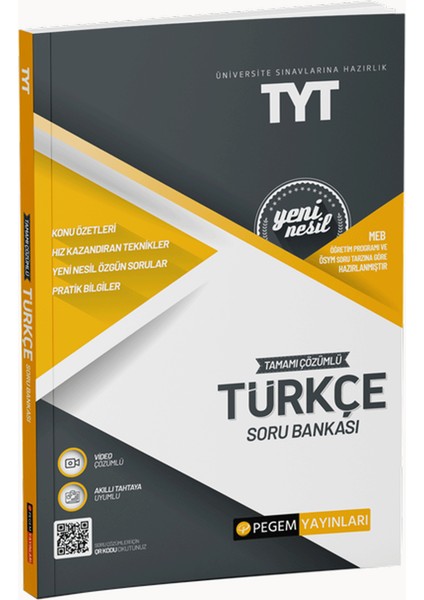 TYT Tamamı Çözümlü Türkçe Soru Bankası