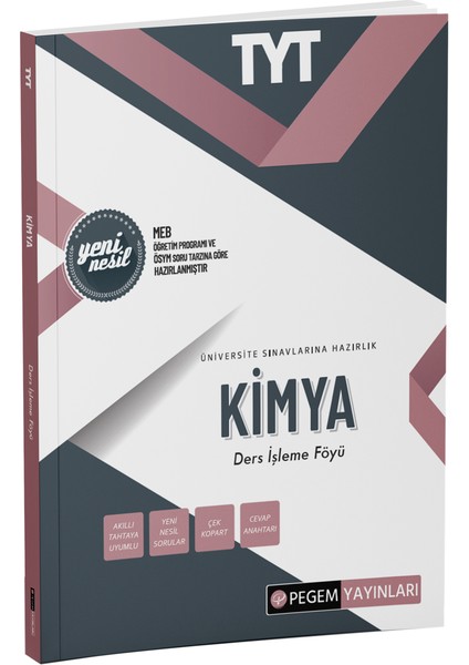 TYT Kimya Ders İşleme Föyü