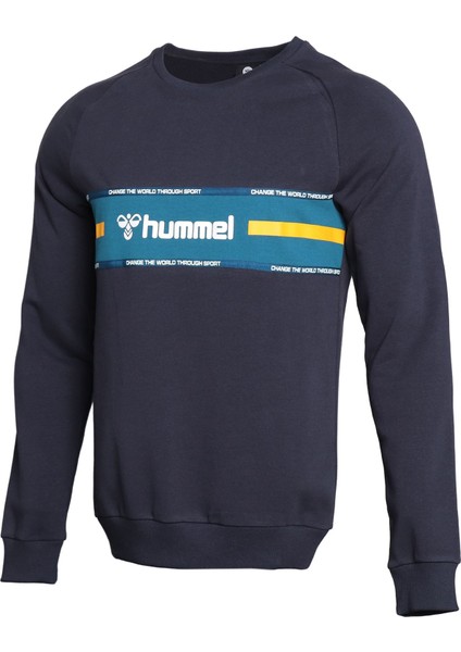 Hmlmelam Sweatshirt Erkek Günlük Sweatshirts 921293-1322 Lacivert