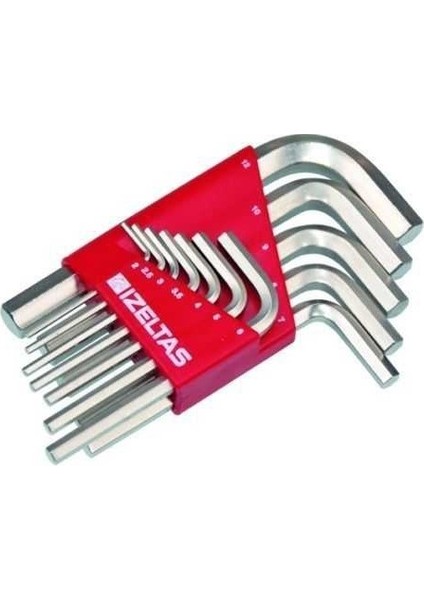 Izeltaş 4900 - 12 Li Allen (Alyan) Anahtar Takımı 6 Köşe