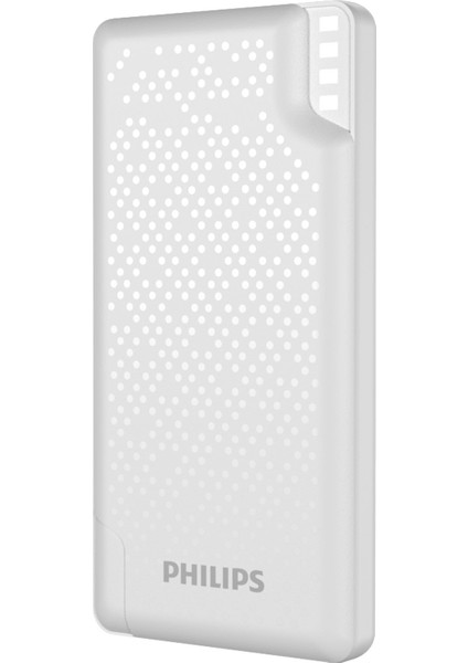 DLP2010NW/62 10.000 Mah 2 x 2.4A USB Çıkış - TypeC Giriş Powerbank Beyaz (TypeC çıkış yoktur)