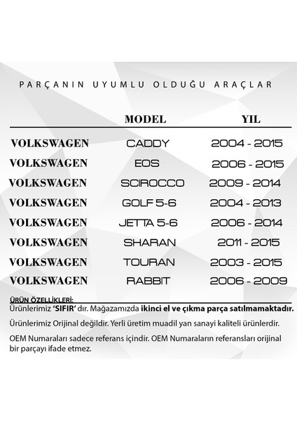 Volkswagen Audi Skoda ve Seat Için Kalorifer Klape Motoru