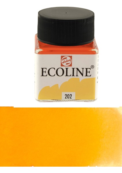 Ecoline 30 ml Koyu Sarı NO:202