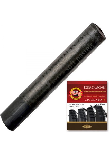 Gioconda Extra Charcoals 4'lü Set Soft 8694/2 fiyatları