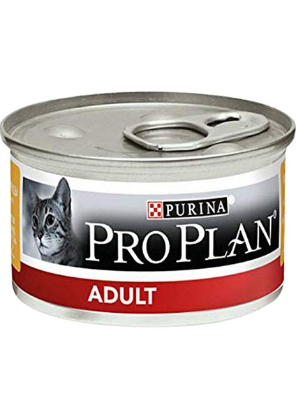 Proplan Pro Plan Adult Tavuk Etli Yetişkin Yaş Kedi Maması - 24 x 85 gr