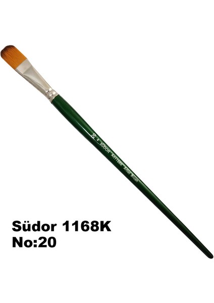 1168K Seri Kedi Dili Fırça No 20