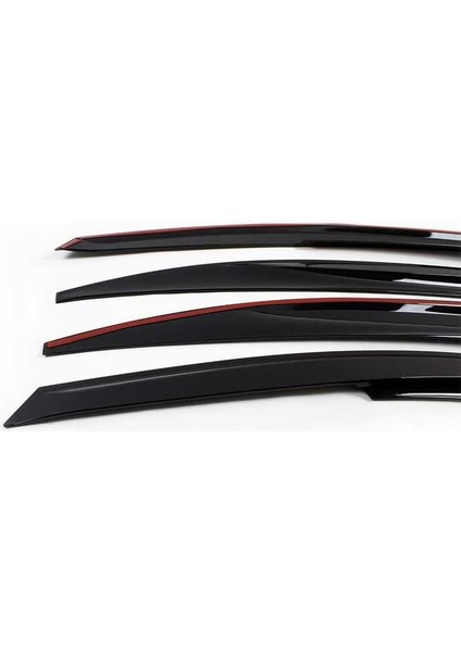 Ford Focus 3 HB/Sedan SunPlex Mugen Cam Rüzgarlığı 4 Parça 2011-2017 Arası fiyatları