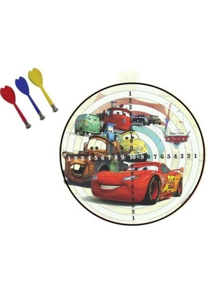 Laço Disney Cars Manyetik Mini Eva Dart 61033