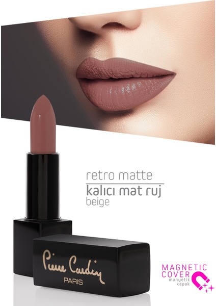 Retro Matte Lipstick - Beige - 143