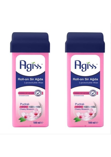 2 Adet Agiss Roll-On Pudralı Sir Ağda