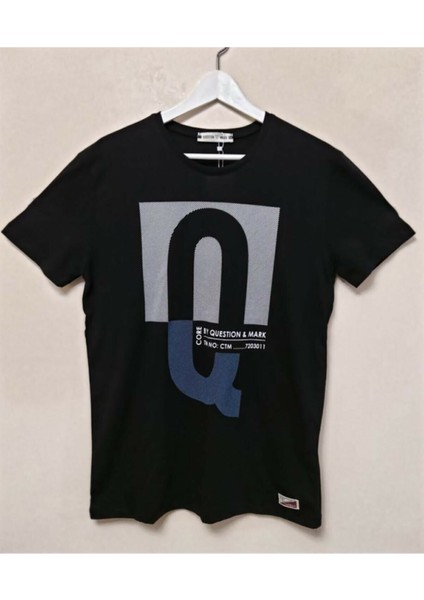 Erkek T-Shirt Sport Wear Siyah- Core