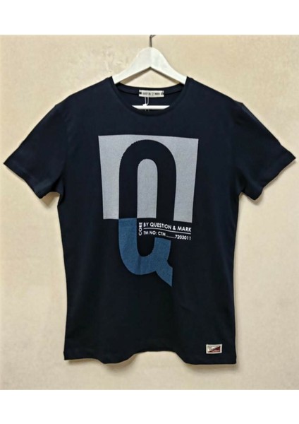 Erkek T-Shirt Sport Wear Lacivert- Core