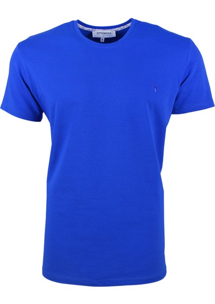 SaksMavi Basic Erkek Bisiklet Yaka Kısa Kollu T-Shirt,OT-BT-21005