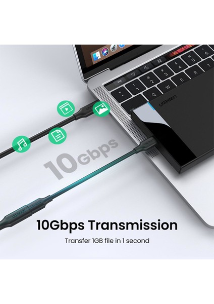Type-C Erkek To Type-C Dişi Uzatma Kablosu 1 Metre fırsatları