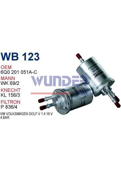 Volkswagen Golf V 1.4 16V 2005- 4.0 Bar fiyatları