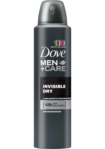 Men Invisible Dry Erkek Sprey Deodorant 150 ml