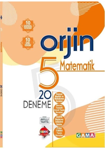 5. Sınıf Orjin Matematik Fasikül Denemeler Yeni 2021