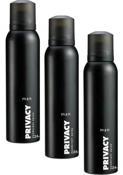 Man Erkek Deodorant 3 Adet (3X150 Ml)