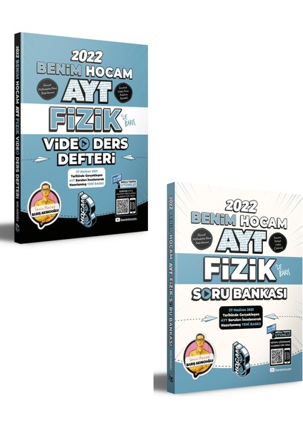 AYT Fizik Video Ders Defteri + Soru Seti Yeni 2022