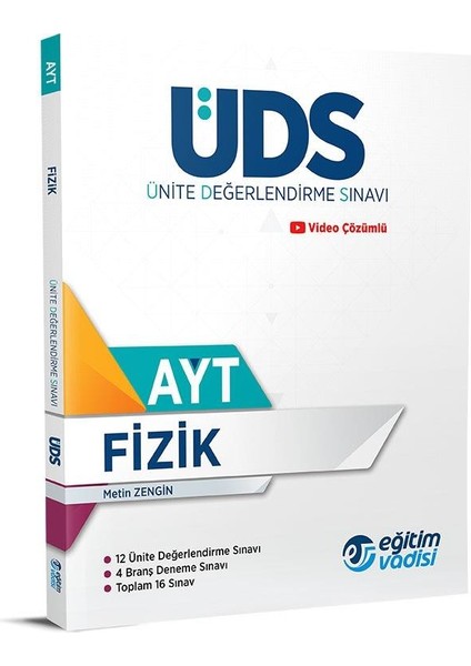 AYT Fizik UDS Ünite Değerlendire Sınavı Yeni 2022