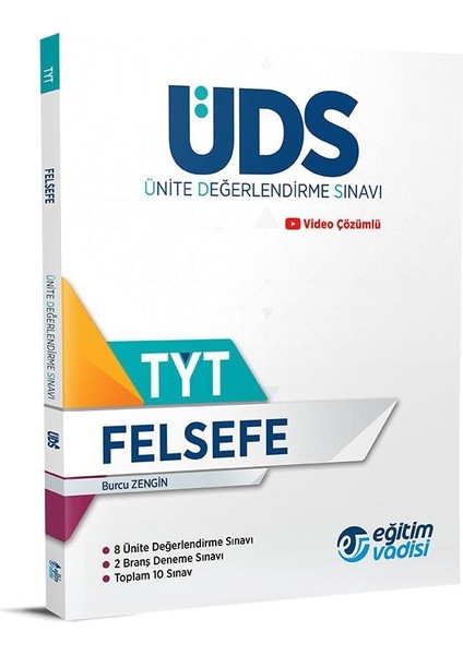 TYT Felsefe UDS Ünite Değerlendire Sınavı Yeni 2022