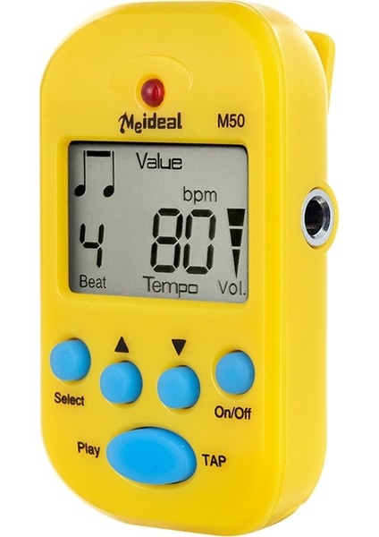 Metronom M50 Dijital LCD Clip-Tuner Metronomfor (Yurt Dışından)