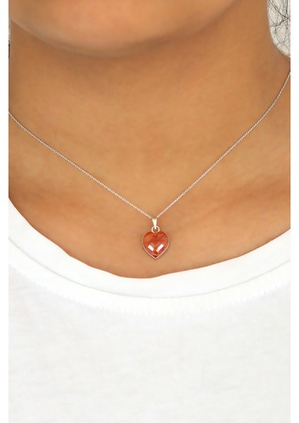 Yıldız Tozu Kadın Gümüş Kolye