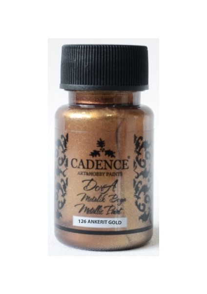 126 Ankerit Altın Dora Metalik Boya 50 ml cc