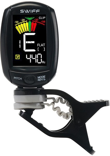 a3-Cs Dönebilen Clip-Tuner LCD Renkli Ekran Titreşim (Yurt Dışından)