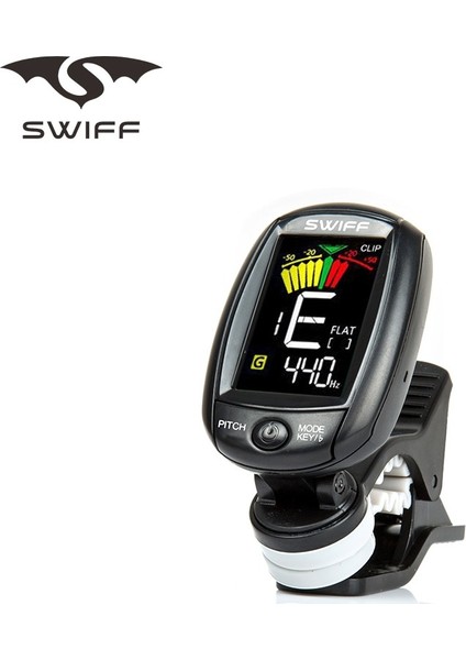 a3-Cs Dönebilen Clip-Tuner LCD Renkli Ekran Titreşim (Yurt Dışından)