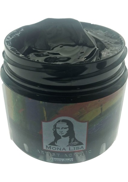 Mona Lisa Artist Akrilik 125 ml Carbon Siyah
