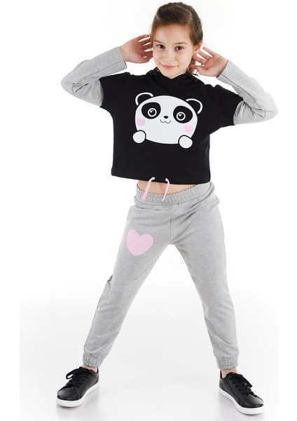 Minik Panda Kız Çocuk Eşofman Takım