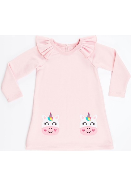 Cowcorn Pembe Kız Elbise modelleri