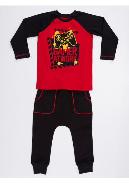 Gamer Erkek Çocuk Pantolon Takım modelleri