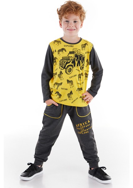 Explore Africa Erkek Çocuk T-shirt Pantolon Takım