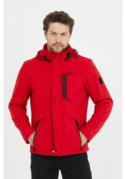 Erkek Su ve Rüzgar Geçirmez Softshell Mont