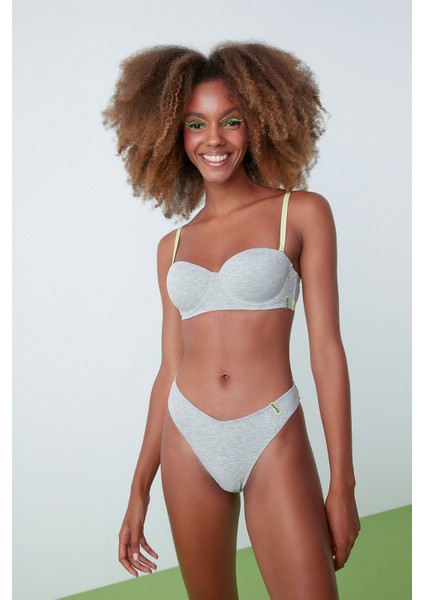 Gri-Melanj BU4U Stardoll Sütyen