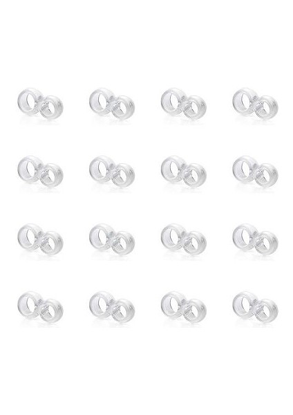 Şeffaf Plastik Kapı Stoperi 16 Adet