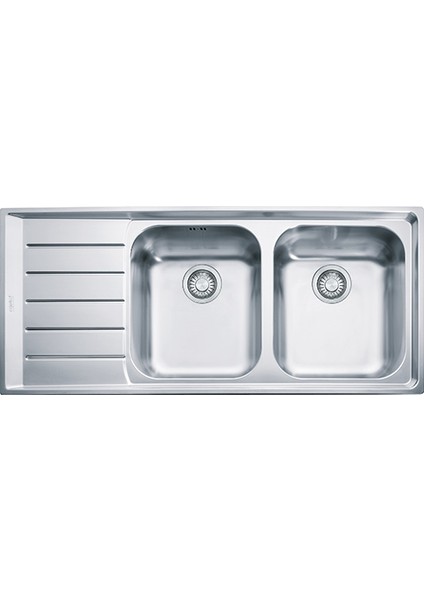 Net 621 Sol Damlalıklı Tezgah Üstü Dekorlu Neptun Eviye