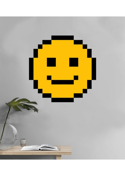 Pixel Dekoratif Duvar Sticker