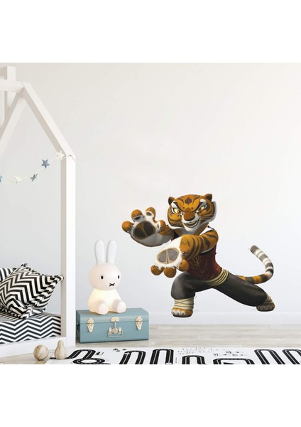 Kungfu Panda Tiger Dekoratif Çocuk Odası Duvar Sticker
