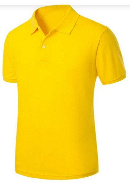 Düz Renk Polo Yaka Kısa Kol Okul