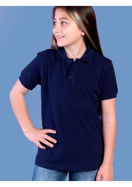 Düz Renk Polo Yaka Kısa Kol Okul fiyatları