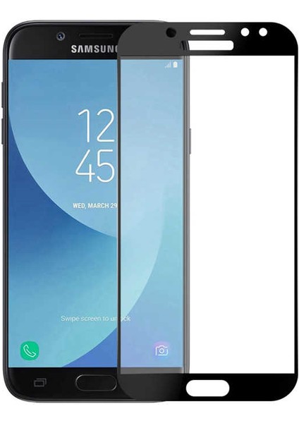 Samsung Galaxy J7 Prime Temperli Cam Full Ekran Koruyucu