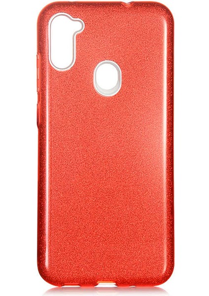 Samsung Galaxy A11 Kılıf Simli Parlak Shining Kapak