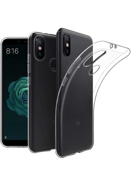 Xiaomi Mi Mix 3 Kılıf Şeffaf Silikon Hibrit Case