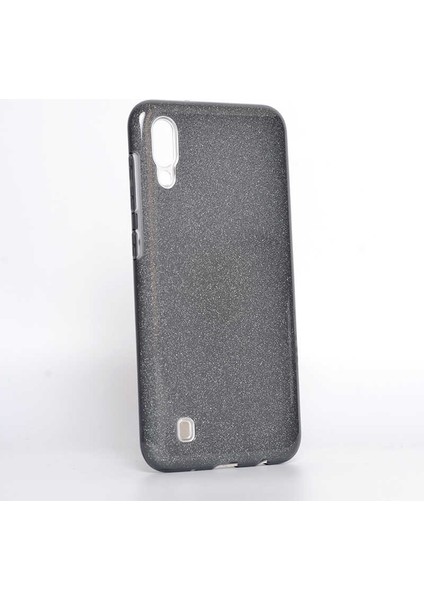 Samsung Galaxy M10 Kılıf Simli Parlak Shining Kapak